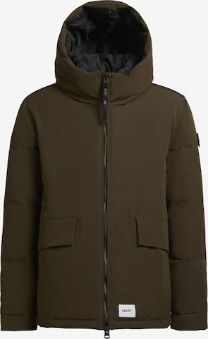 khujo Winterjacke 'Gero' in Grün: Vorderseite