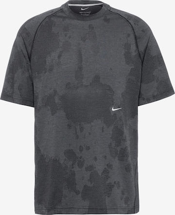 NIKE Functioneel shirt in Grijs: voorkant