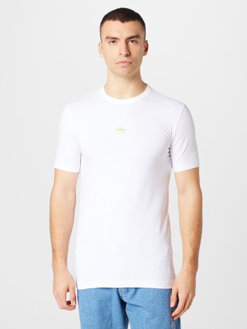 Calvin Klein Jeans T-Shirt in Weiß: Vorderseite