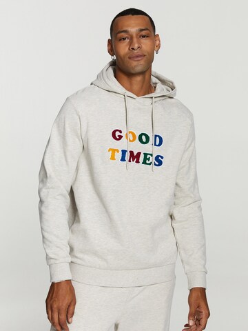 Shiwi Sweatshirt 'Good Times' i grå: forside