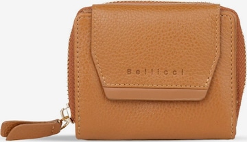 Bellicci Wallet 'Capucine' in Brown: front