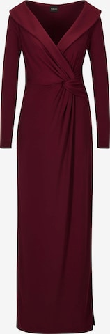 MADELEINE Abendkleid in Rot: Vorderseite