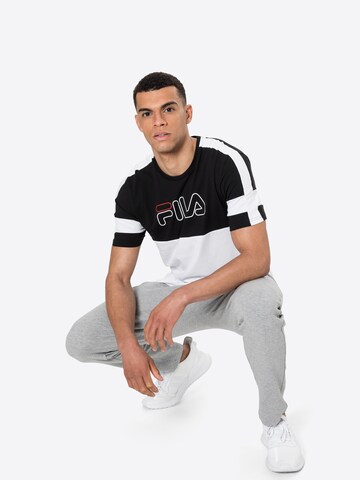 FILA Functioneel shirt 'Jadon' in Zwart