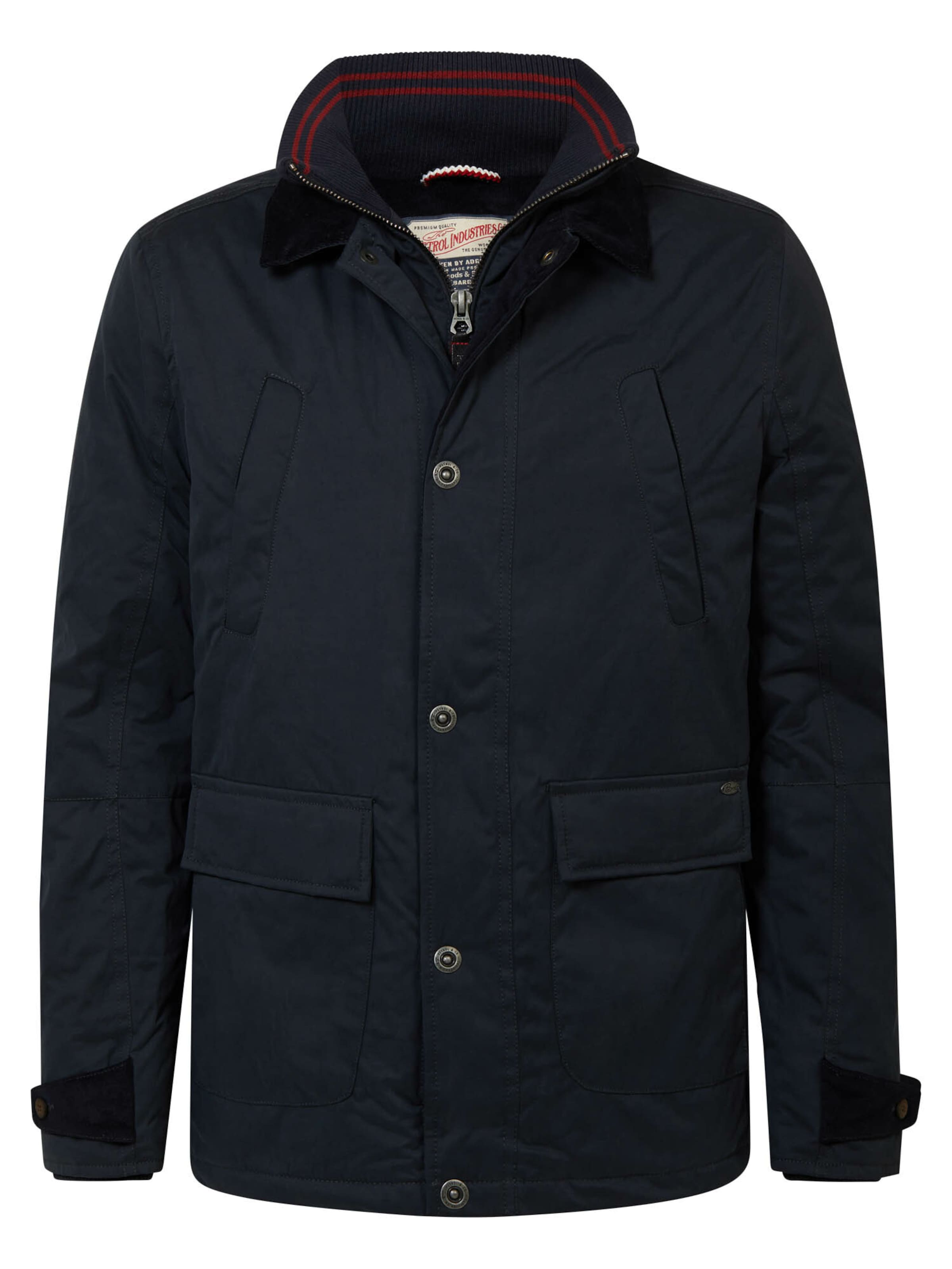 Petrol Industries Zimná bunda - Modrá: predná strana