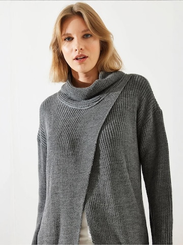 Bianco Lucci Knit dress in Grey