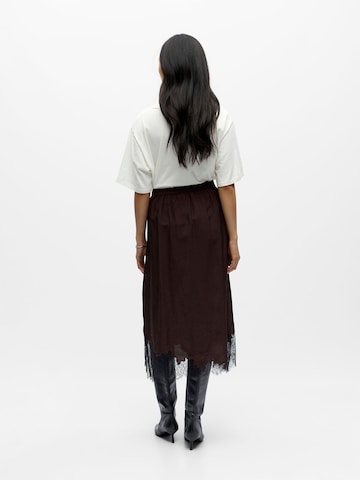 OBJECT - Falda en marrón