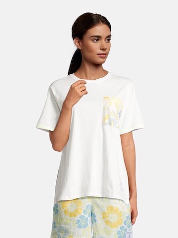 salzhaut Shirt 'Liberaal' in White: front