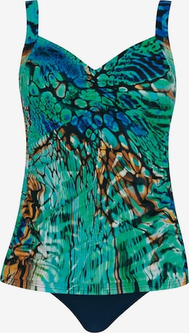 SUNFLAIR Swimsuit in Green: front