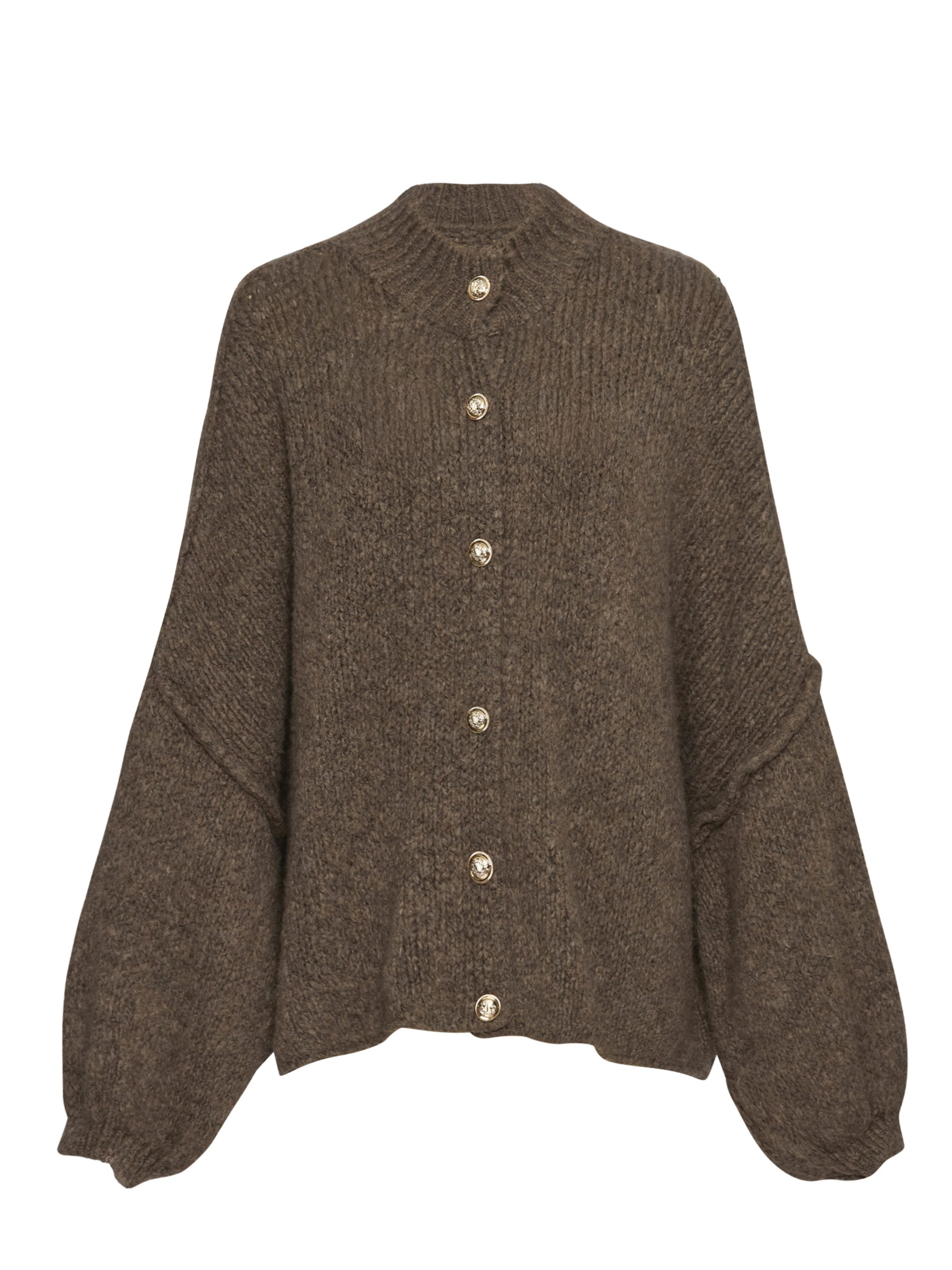 Lilavie Strickjacke ' Lolaa Oversize One Size ' in braun, Produktansicht