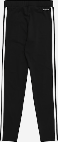 ADIDAS SPORTSWEAR Skinny Workout Pants 'Designed 2 Move 3-Stripes' in Black