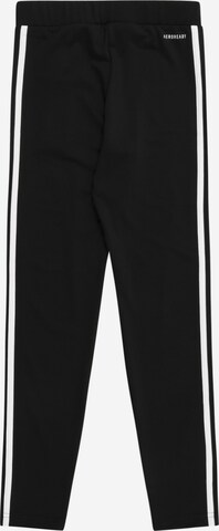 ADIDAS SPORTSWEAR Skinny Workout Pants 'Designed 2 Move 3-Stripes' in Black