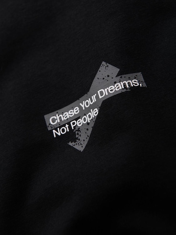 Ombre Shirt in Black