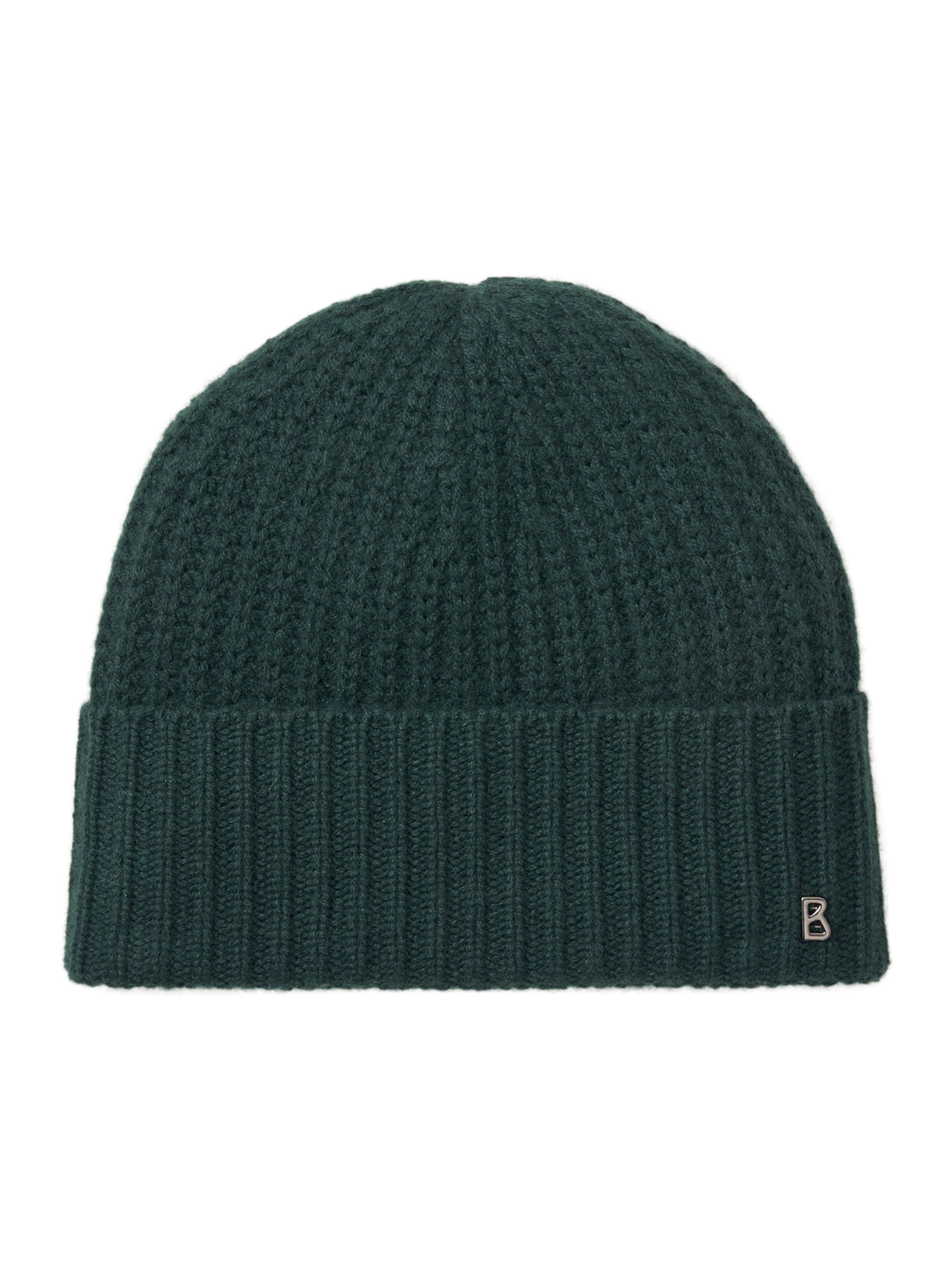 BOGNER Beanie in Green: front