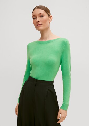 COMMA Sweater in Green: front