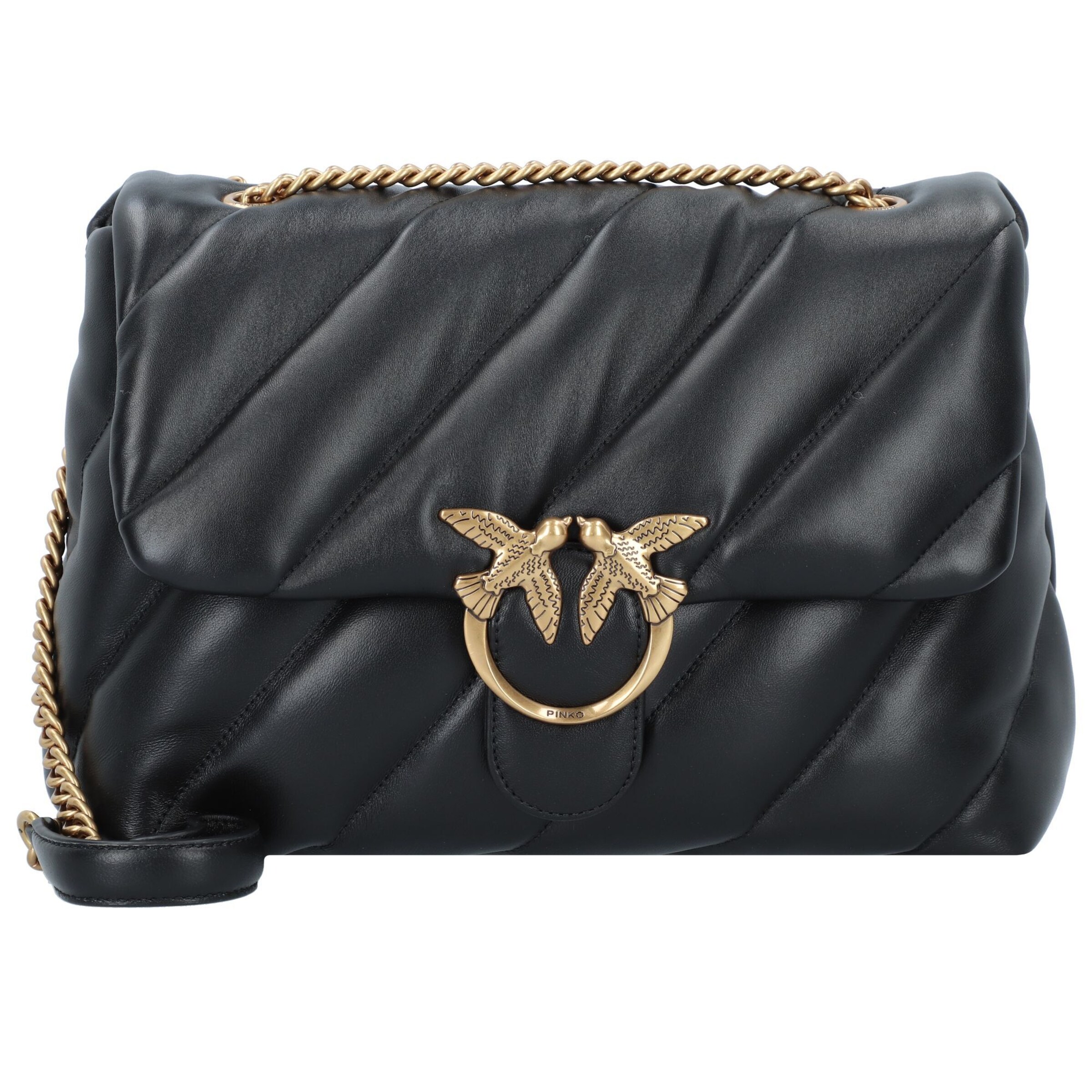 Sac à bandoulière 'Love ' PINKO en noir : devant