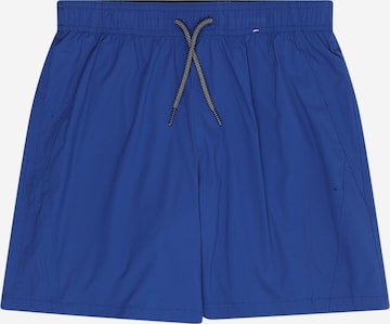 mėlyna Abercrombie & Fitch Maudymosi trumpikės: priekis