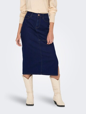 JDY Skirt in Blue: front