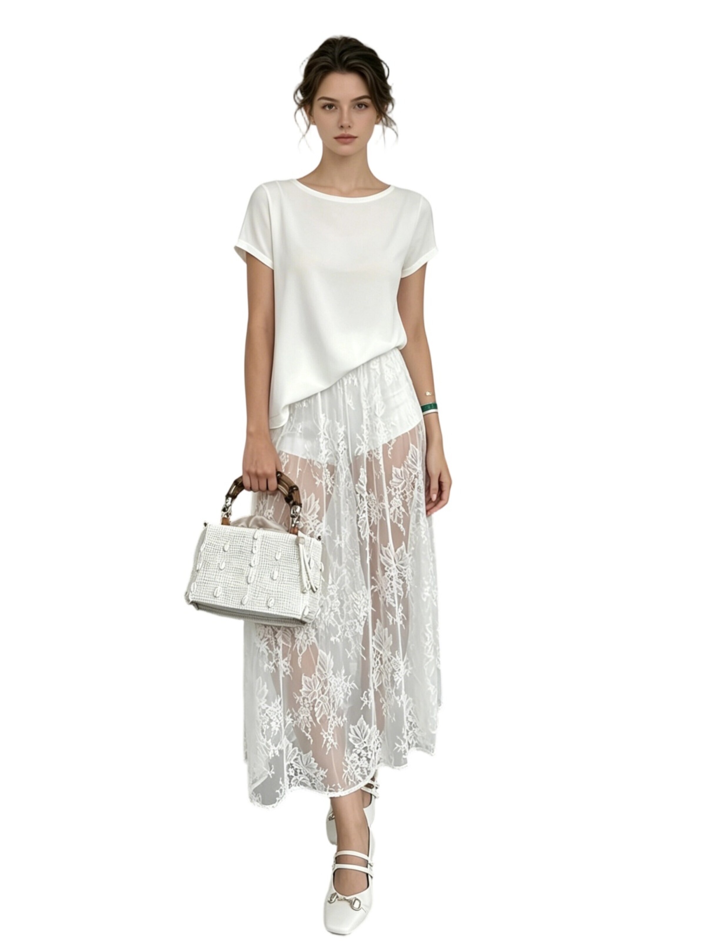 MODIURBAN Skirt in White