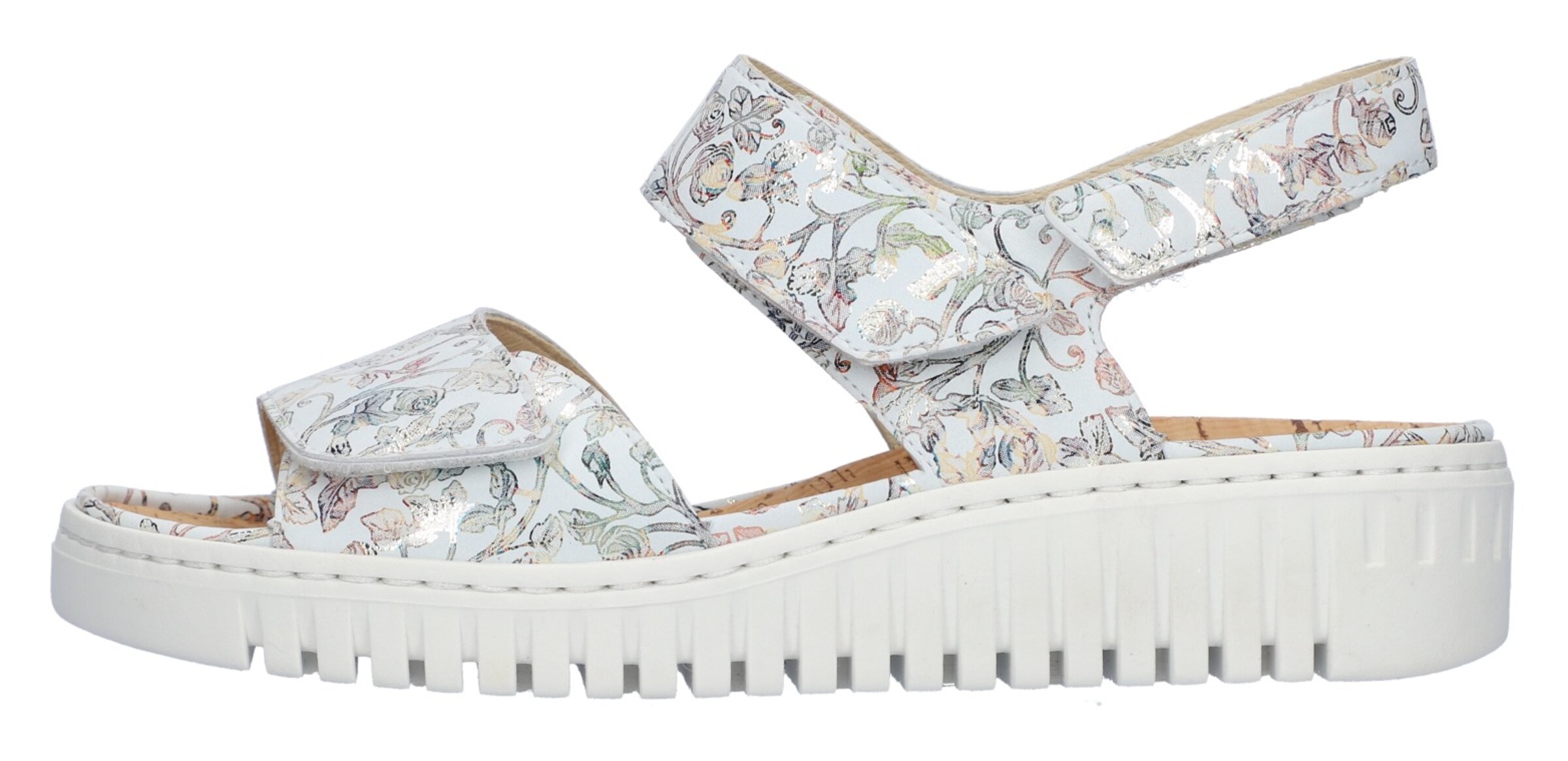 WALDLÄUFER Sandale in Weiß