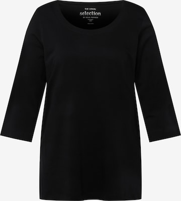 Ulla Popken Shirt in Black: front
