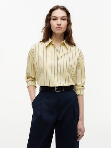 Bluză de la TOMMY HILFIGER pe galben: față