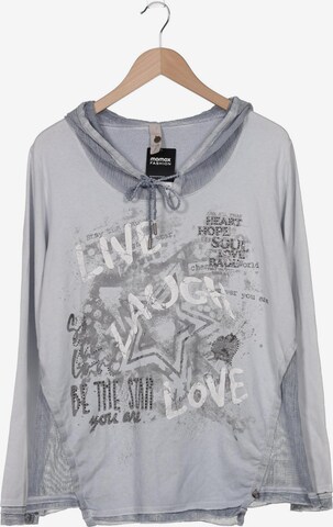 Tredy Sweatshirt & Zip-Up Hoodie in XXL in Grey: front