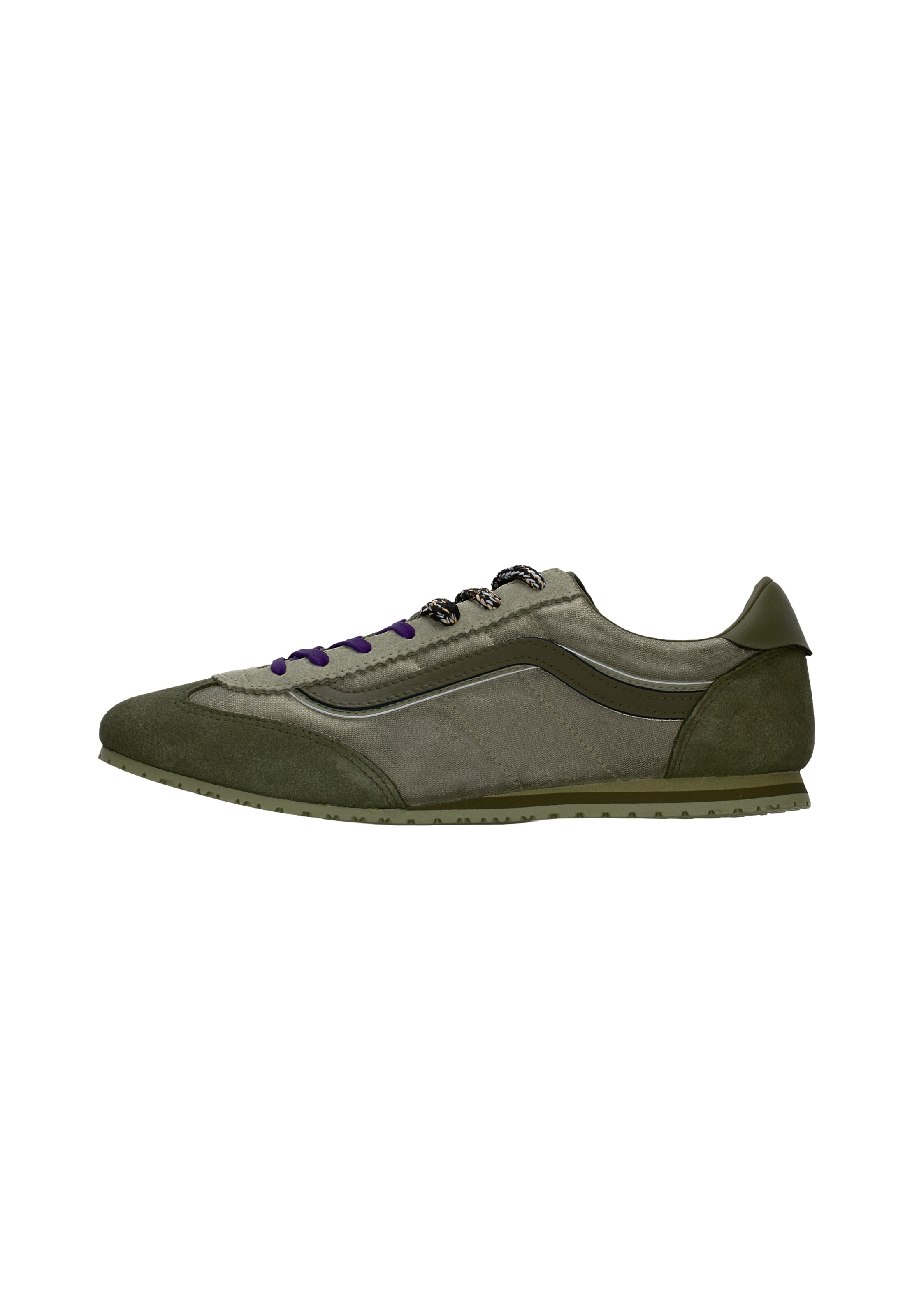 Sneaker bassa 'Super Lowpro' di VANS in verde: frontale
