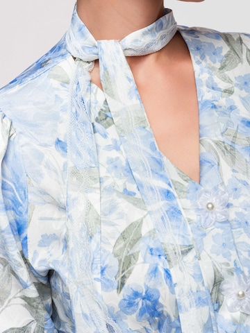 Ombre - Blusa en azul