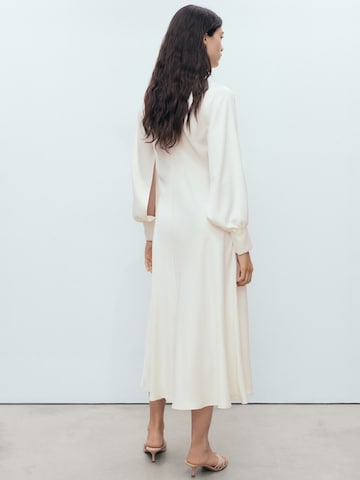 Robe 'Newrosa-A' MANGO en blanc