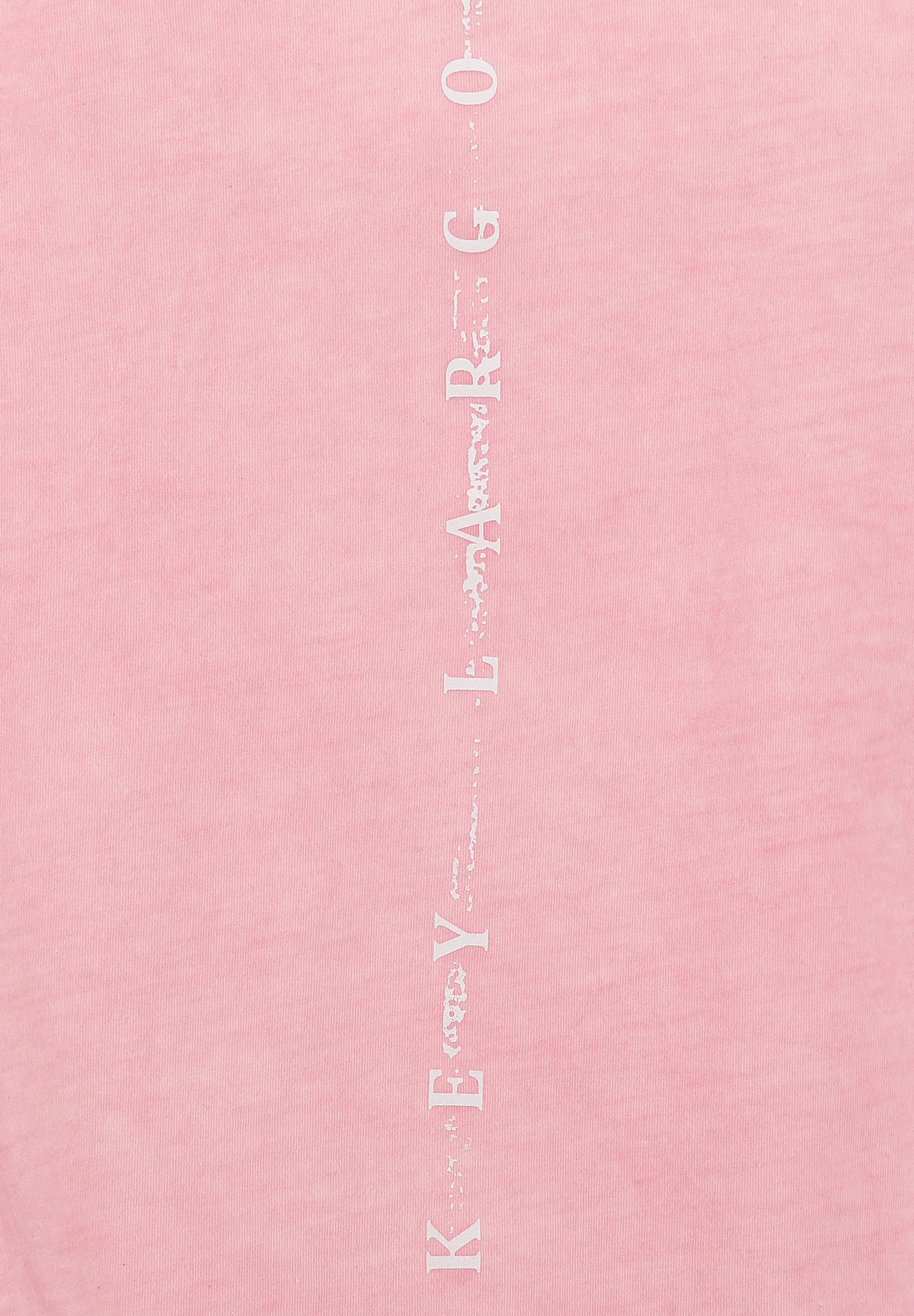 Key Largo Shirt 'KLFLOWER POWER' in Rood