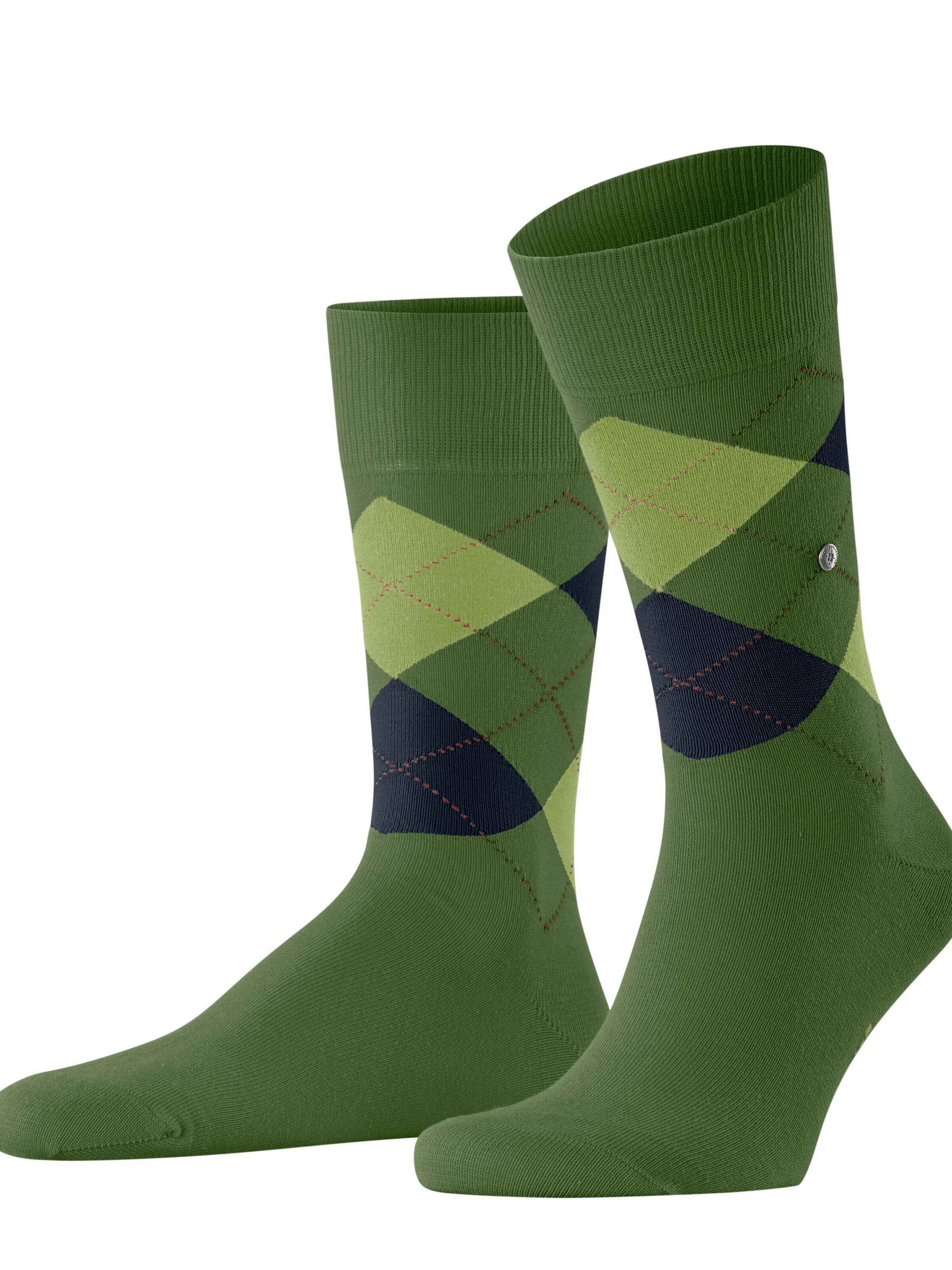 BURLINGTON Socken 'King'‌ in Grün: Vorderseite