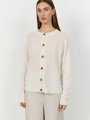Levete Room Strickjacke 'Eloise' in Weiß: Vorderseite