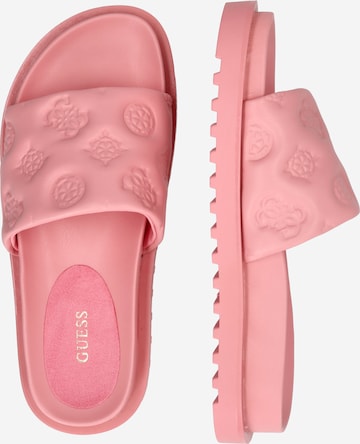 GUESS Pantolette 'FABETZA' in Pink