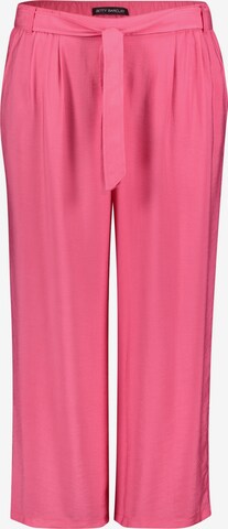 Betty Barclay Regular Pleat-Front Pants in Pink: front