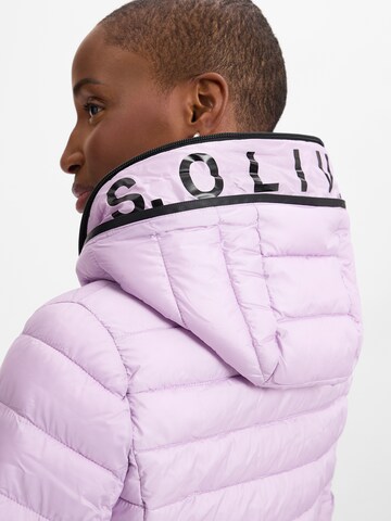s.Oliver Übergangsjacke in Lila