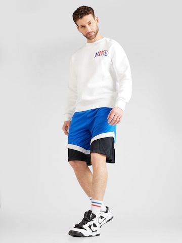 Bluză de molton 'CLUB BB ARCH GX' de la Nike Sportswear pe alb