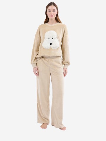 ETAM - Camiseta para dormir 'HUGO' en beige