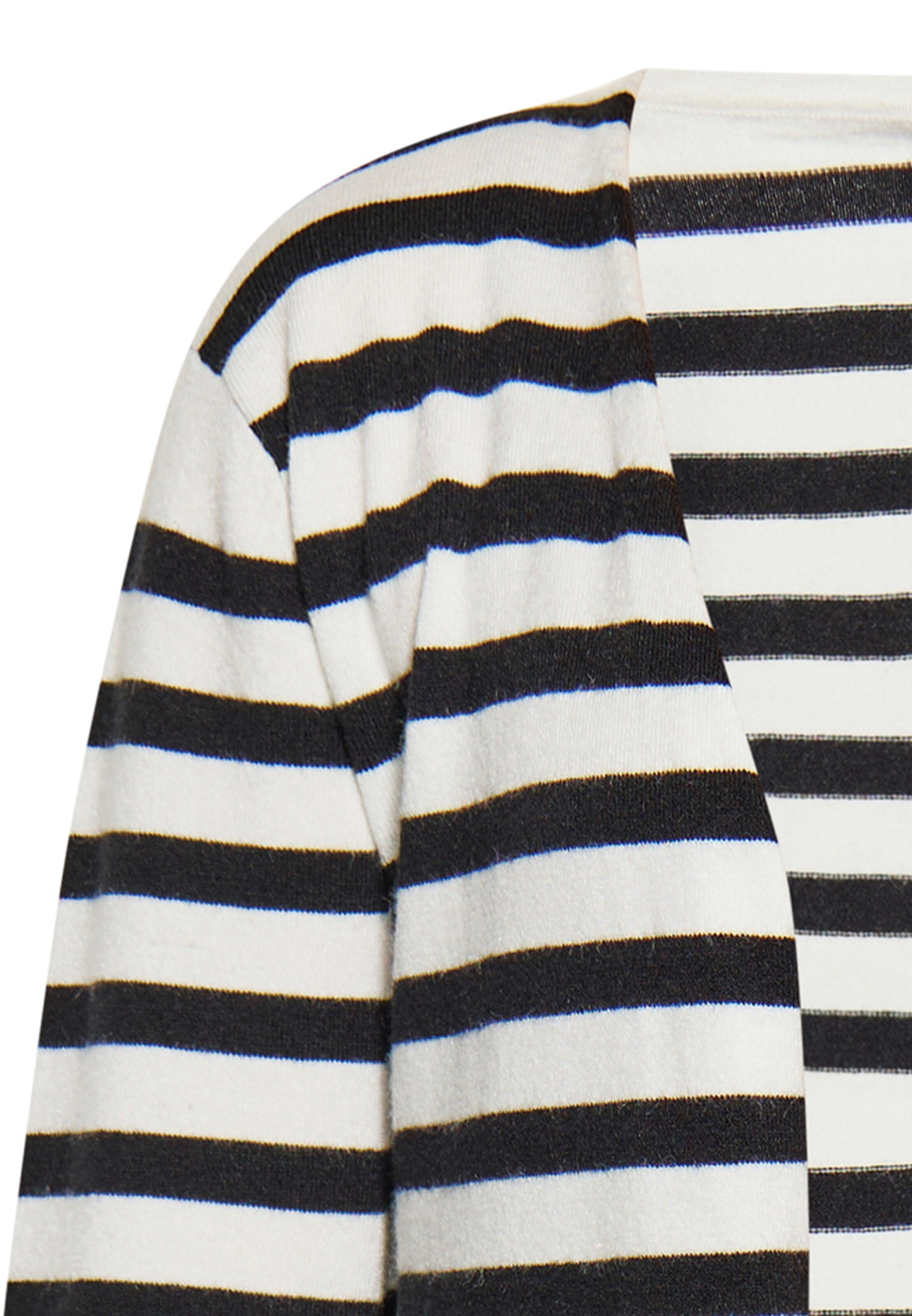 SANIKA Gebreid vest in Zwart