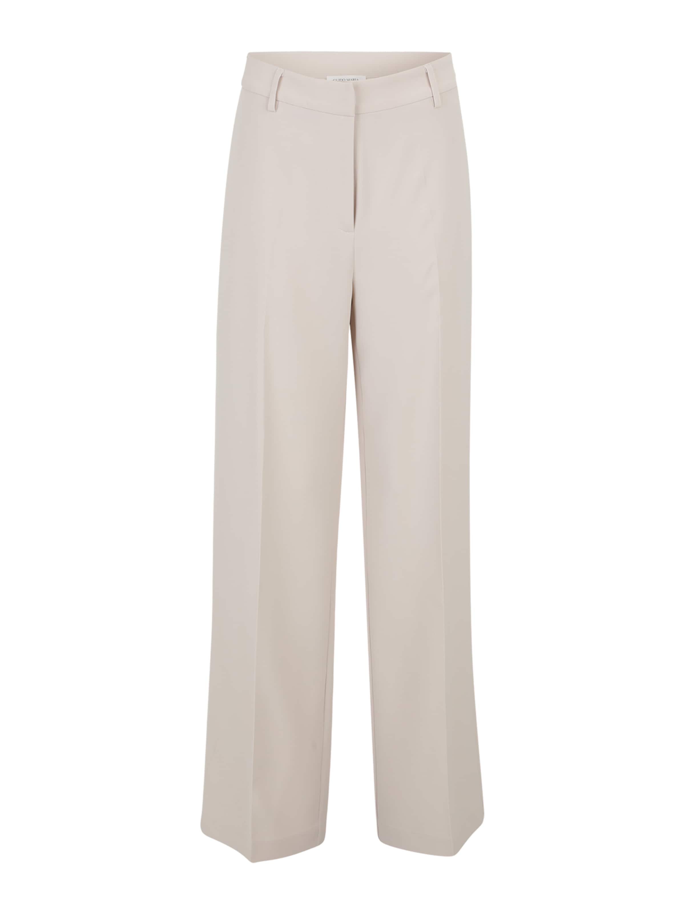 Guido Maria Kretschmer Women Wide Leg Suorat housut 'Jana' värissä beige: etupuoli