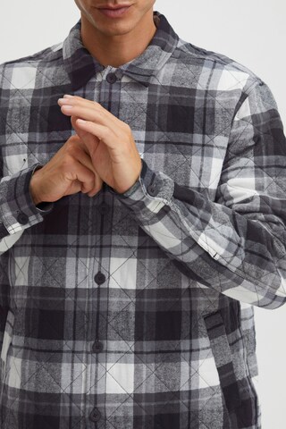11 Project Regular fit Button Up Shirt 'Chad' in Grey