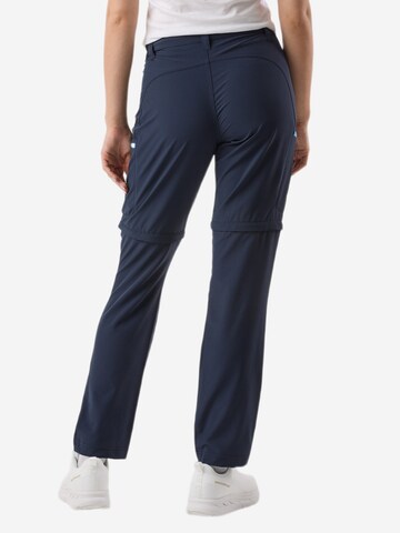 SWEDEMOUNT Regular Outdoorbroek 'Glittertind' in Blauw