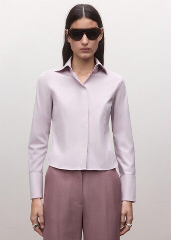 MANGO Blouse 'Partenop' in Purple: front