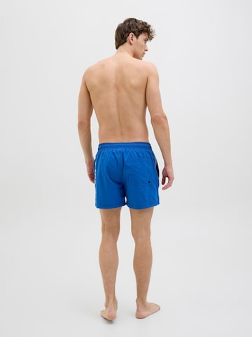 JACK & JONES Zwemshorts 'JPSTMaui' in Blauw