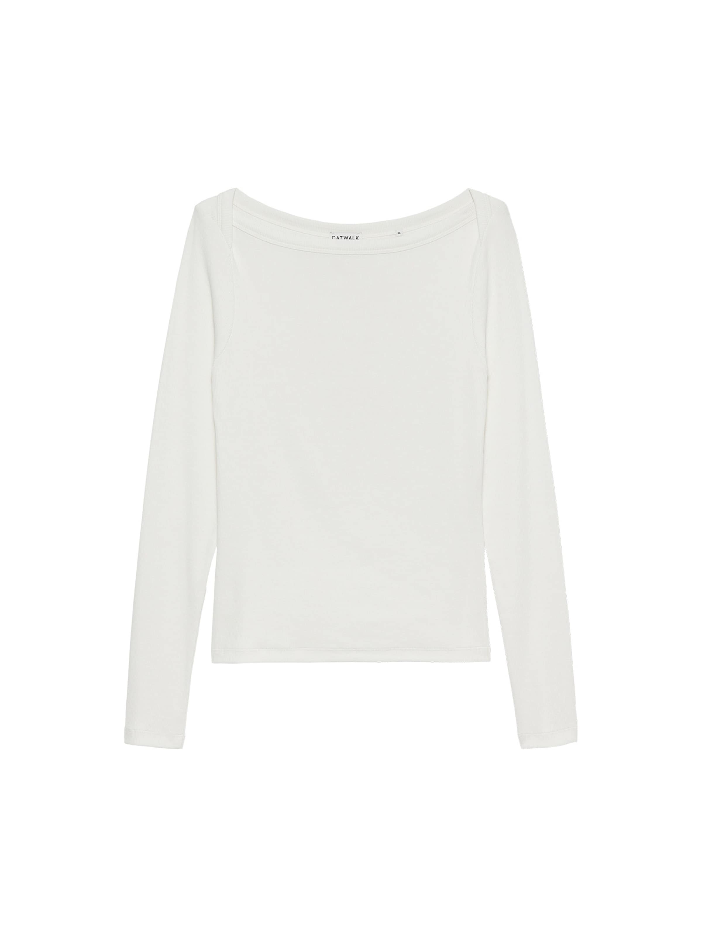 CATWALK JUNKIE Shirt in Wit: voorkant