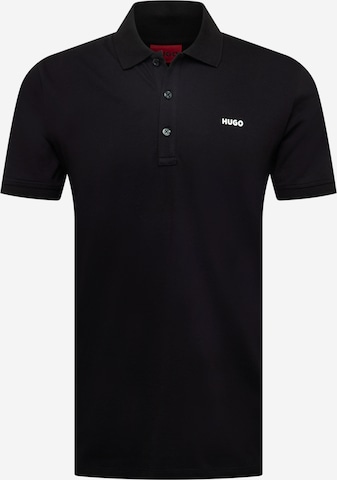 HUGO Shirt 'Dinos' in Black: front
