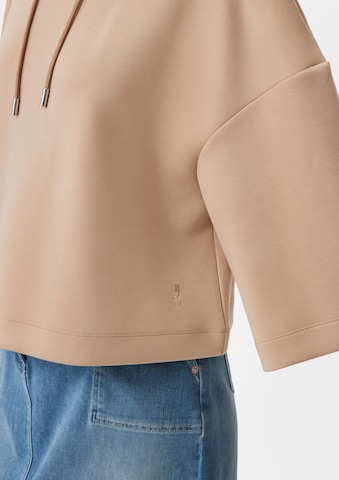 Sweat-shirt comma casual identity en beige