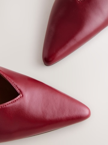 Décolleté sling di Next in rosso