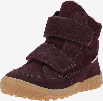 Pepino Stiefelette in Rot: Vorderseite