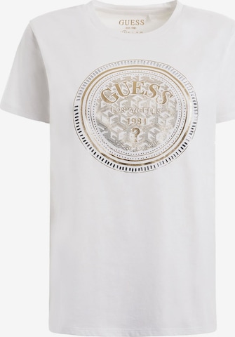 GUESS - Camisa em branco: frente