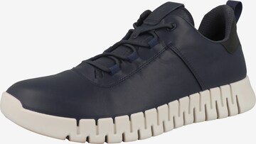 Sneaker bassa 'Gruuv' di ECCO in blu: frontale